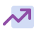 Graph increase icon